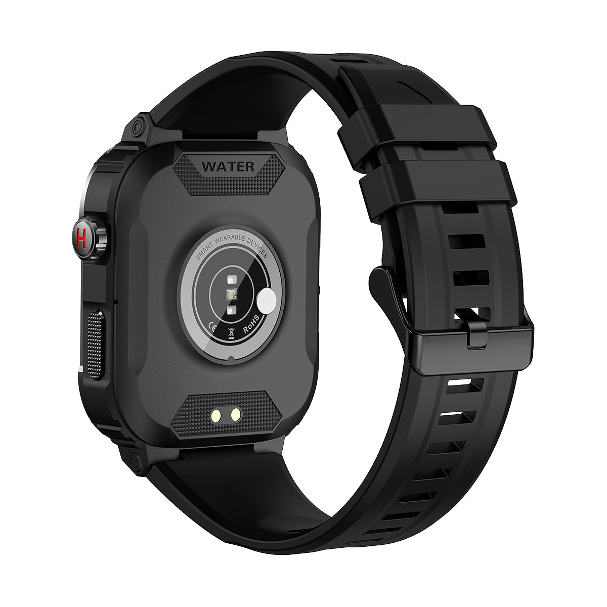 Montre intelligente tactique noire