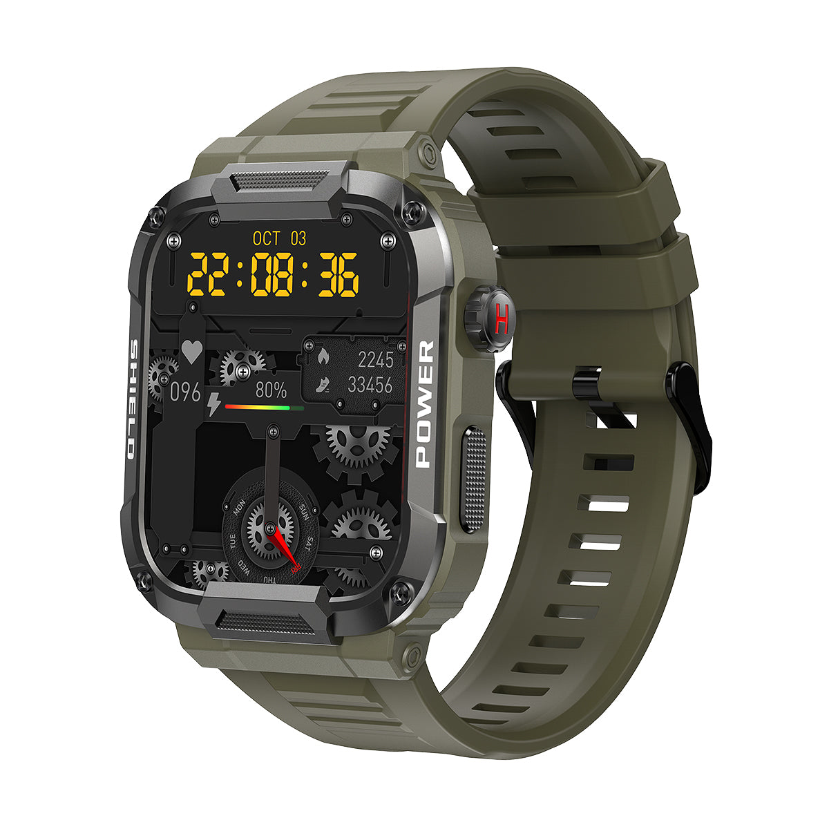 Tactical smartwatch green