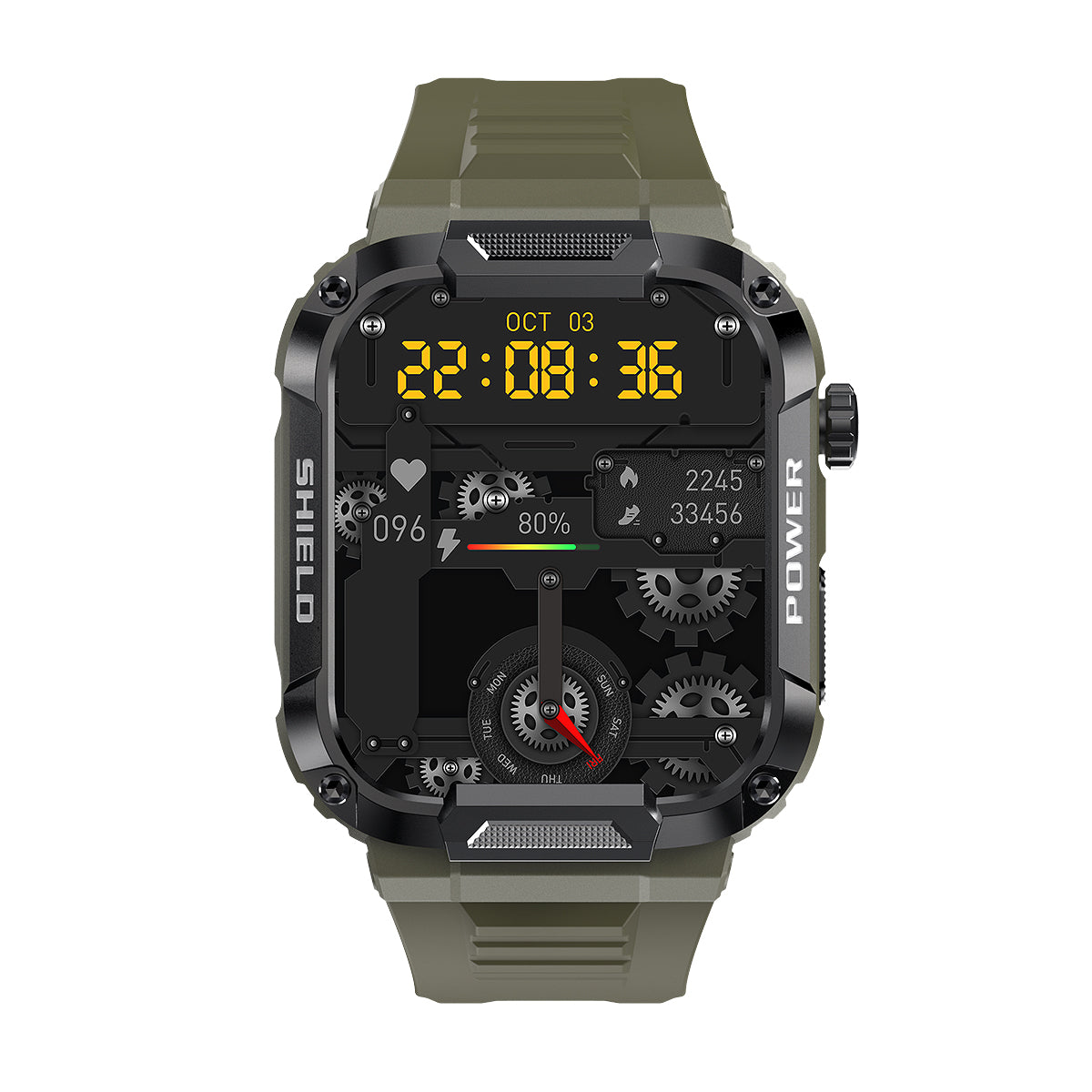 Tactical smartwatch green