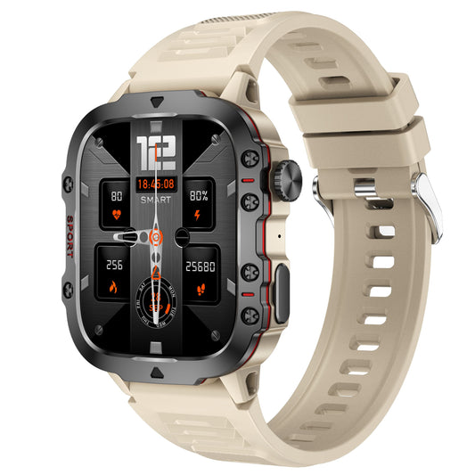 Tactical smartwatch beige